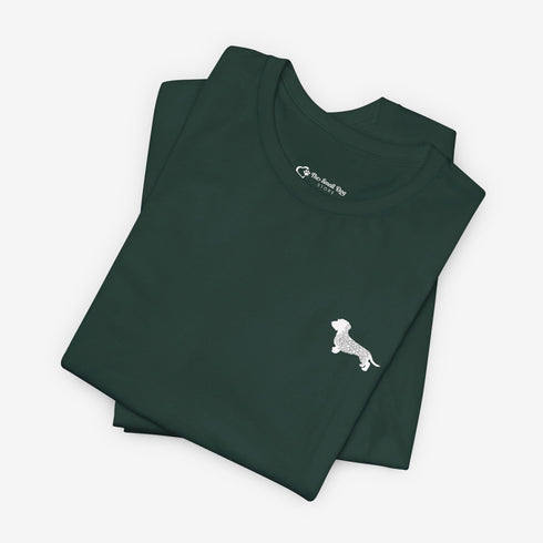 Wirehaired Dachshund Mandala - Dachshund Shirt for Women - Dachshund Mandala T- Shirt